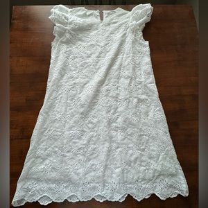WHITE SHEIN DRESS